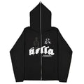 CALXRA Oversized Zipper Hoodie
